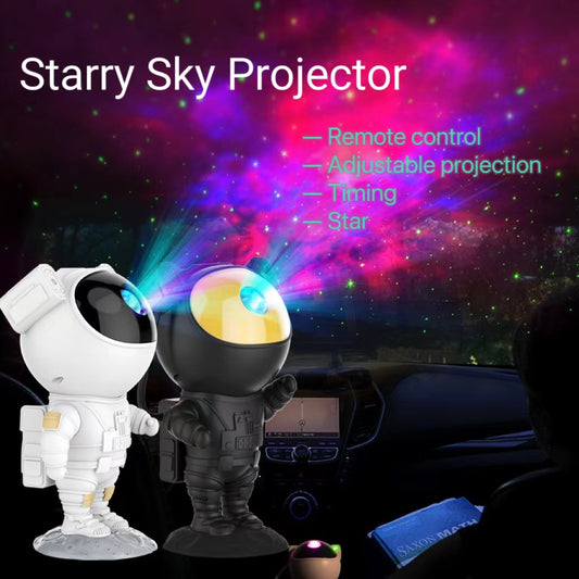 Star Projector, Astronaut Starry Nebula Ceiling LED Lamp with Timer and Remote