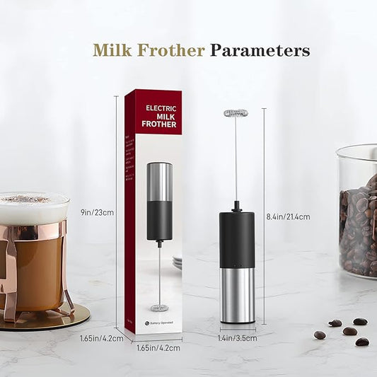 Stainless Steel Electric Milk  Frother