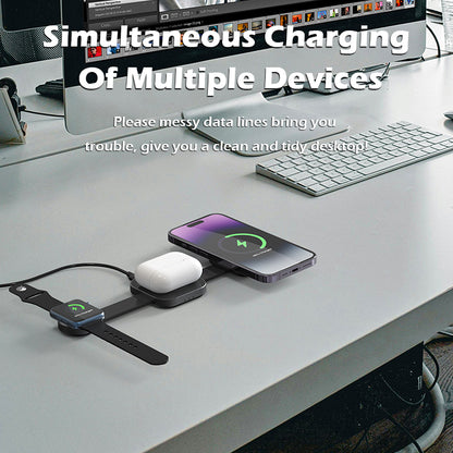 3-IN-1 foldable wireless charger