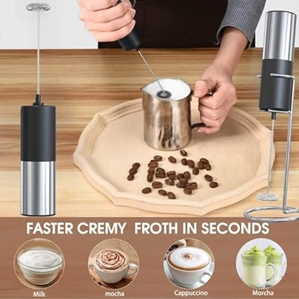 Stainless Steel Electric Milk  Frother