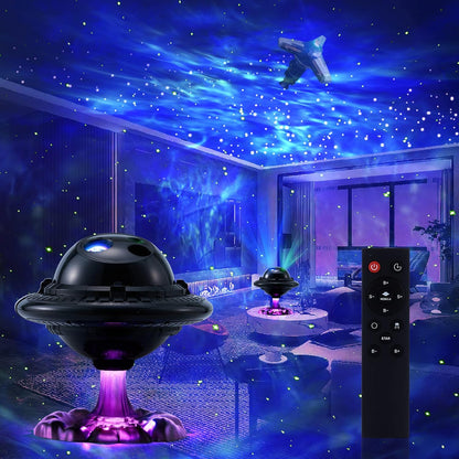 UFO Star Projector Night Light