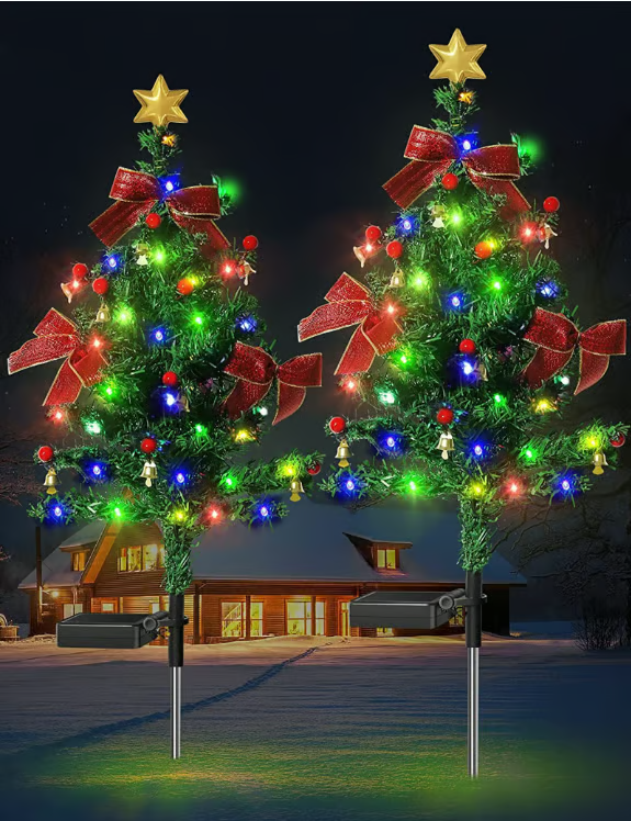 🎄Solar Christmas Trees Lights Outdoor Decoration Waterproof