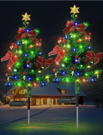 🎄Solar Christmas Trees Lights Outdoor Decoration Waterproof