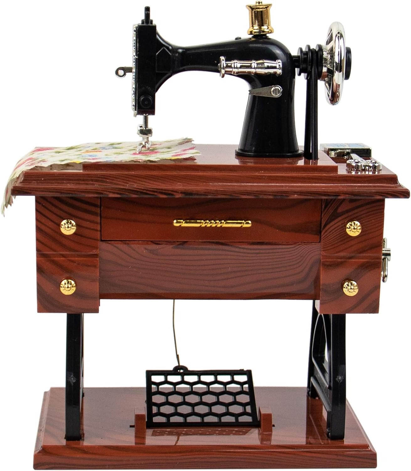 Vintage Mini Sewing Music Box