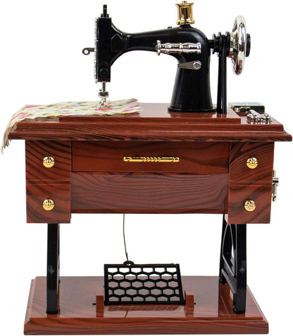 Vintage Mini Sewing Music Box