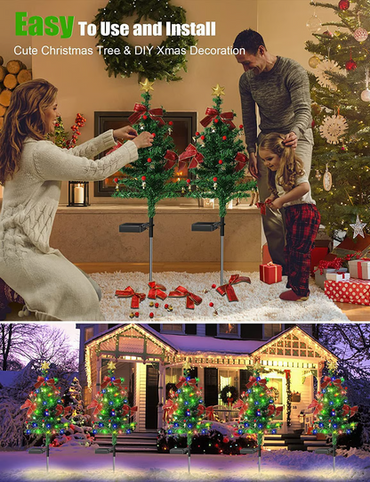 🎄Solar Christmas Trees Lights Outdoor Decoration Waterproof